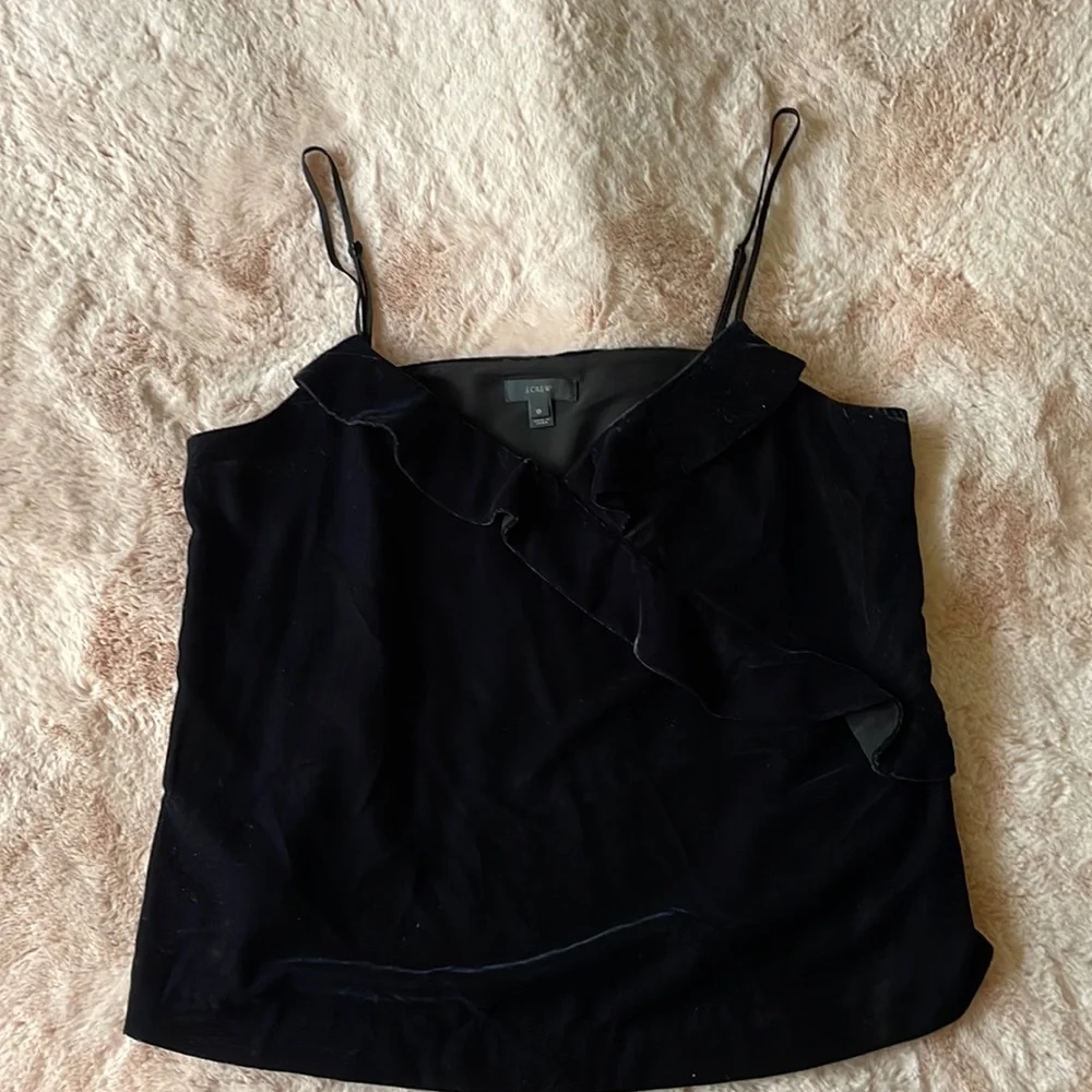 J. Crew Velvet Camisole